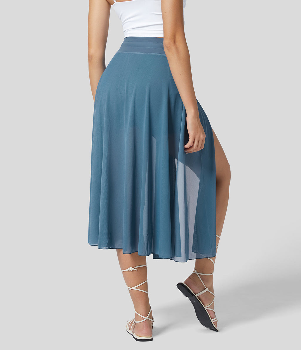 Livan | Jupe 2-en-1 taille haute