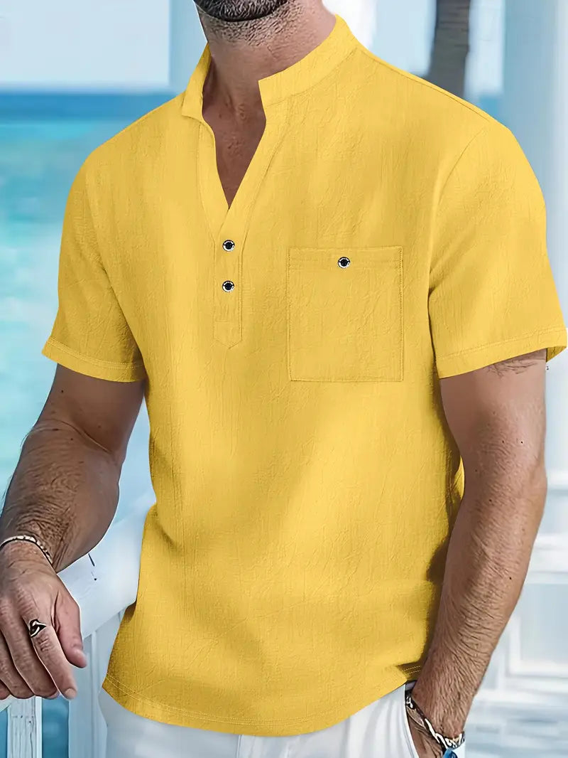 Siyaje | Chemise élégante à manches courtes