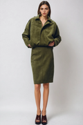 Sofia - Veste en suède