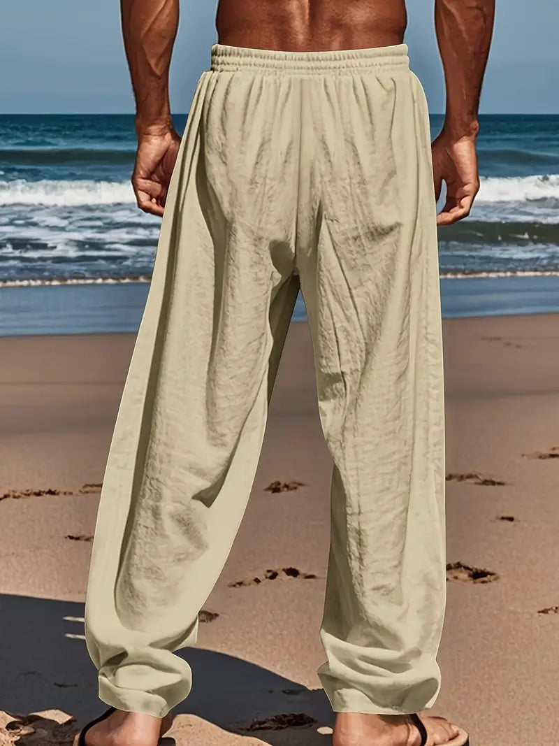 Siyaje | Pantalons en Lin Élégants