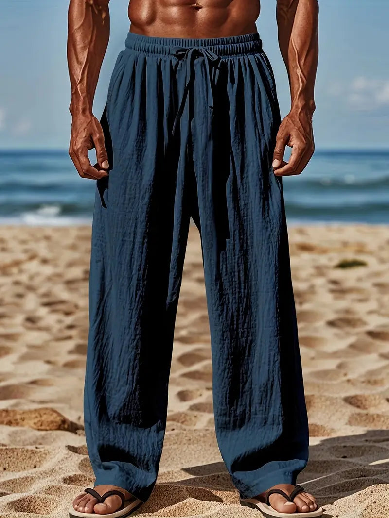 Siyaje | Pantalons en Lin Élégants