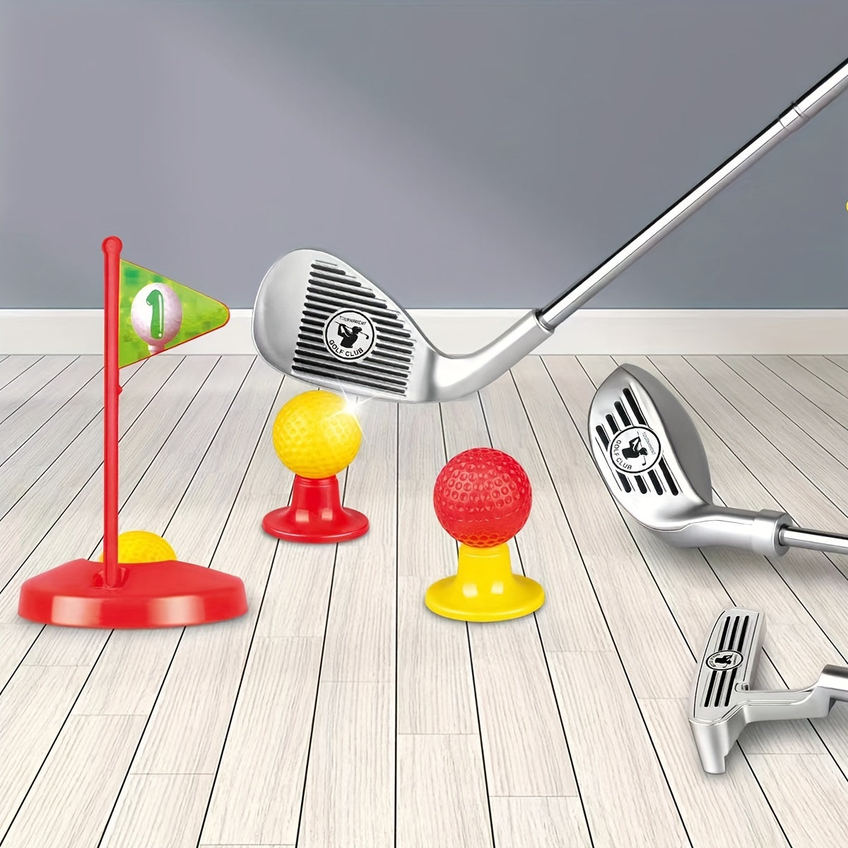 Ensemble de Golf pour Enfants - Clubs Réglables et Cibles pour un Plaisir de Jeu Inépuisable