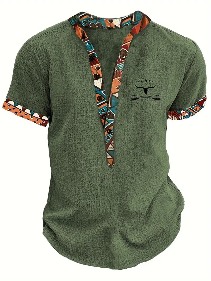 Siyaje | Chemise élégante à manches courtes