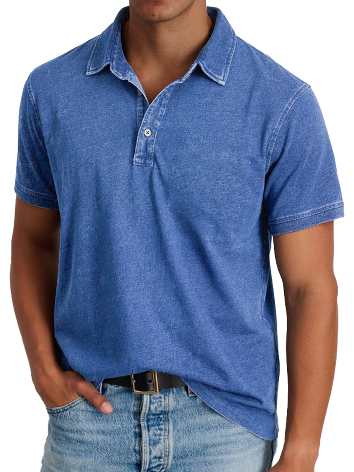 Siyaje | Polo avec collier pour hommes