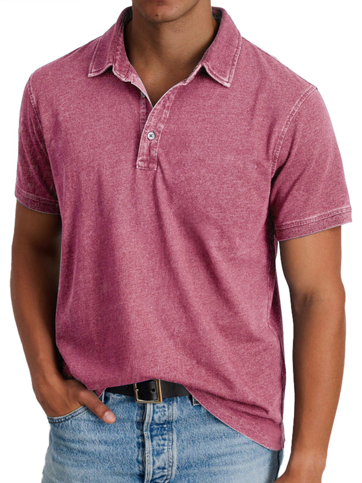 Siyaje | Polo avec collier pour hommes