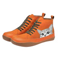 Siyaje | Bottines en cuir pour les amoureux des chats