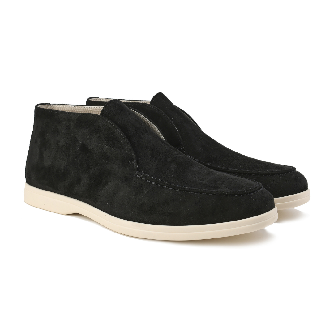 Siyaje | Mocassins hauts en daim