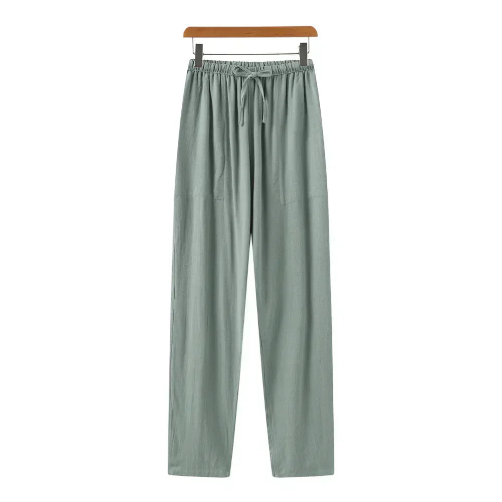 Siyaje | Pantalon slim en lin