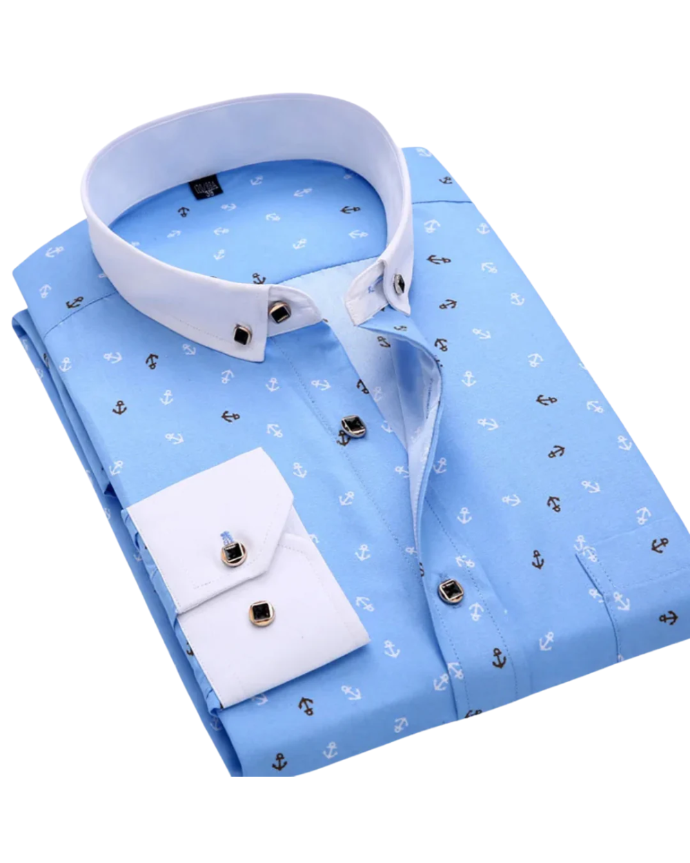 Siyaje | Chemise à imprimé nautique