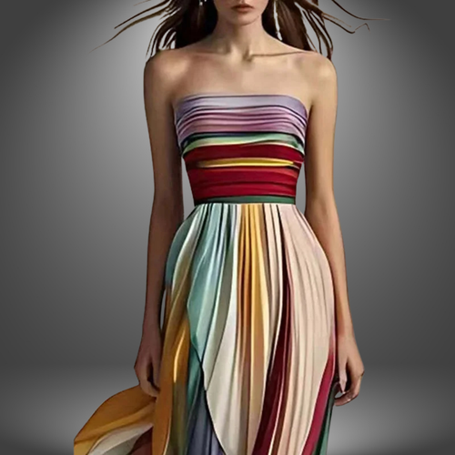 Aurélie - Robe longue décontractée premium