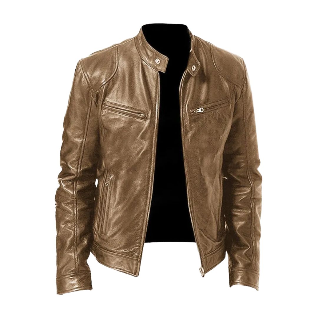 Siyaje | Veste décontractée en cuir