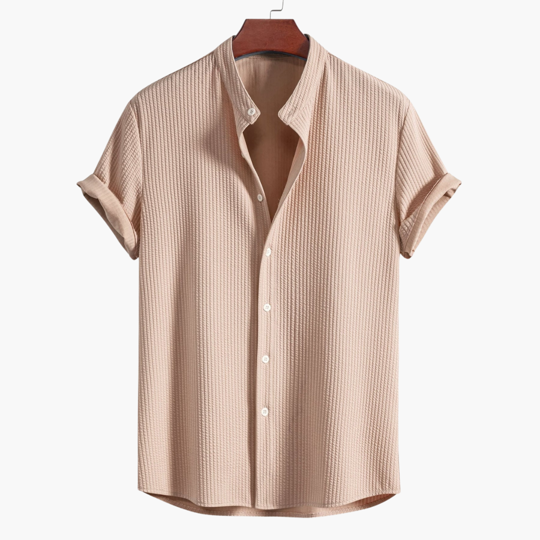 Siyaje | Chemise à col montant pour homme