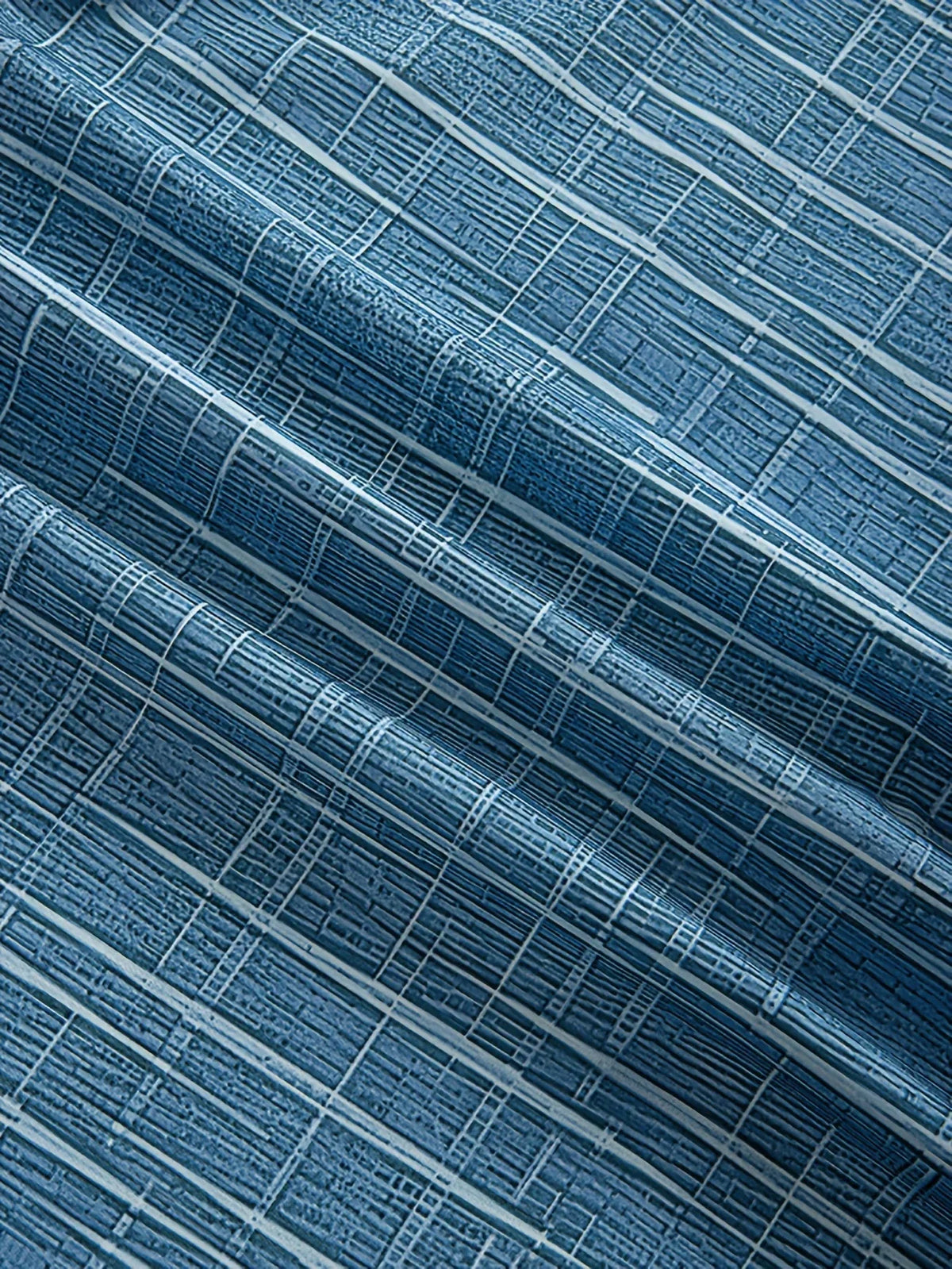 Siyaje | Chemise élégante à motif rayé et à carreaux