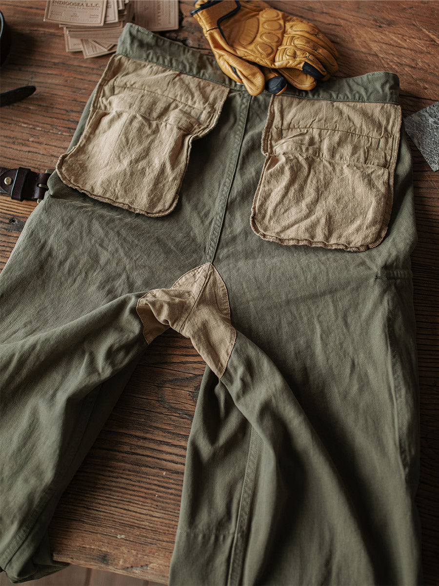 Siyaje | Pantalon militaire M-47 en tissu chevron