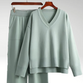 Siyaje | Luxe V-Neck Two Piece Set