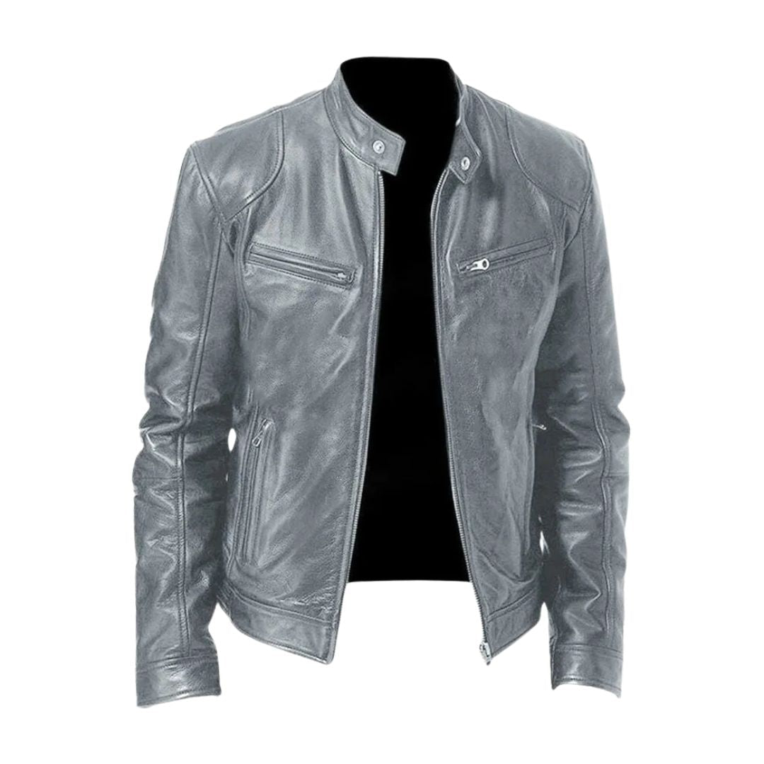 Siyaje | Veste décontractée en cuir