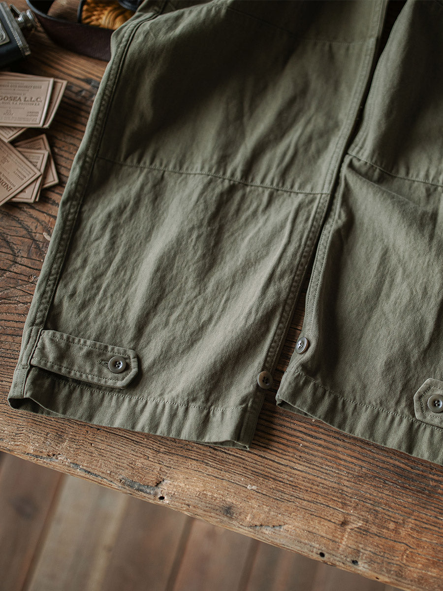 Siyaje | Pantalon militaire M-47 en tissu chevron