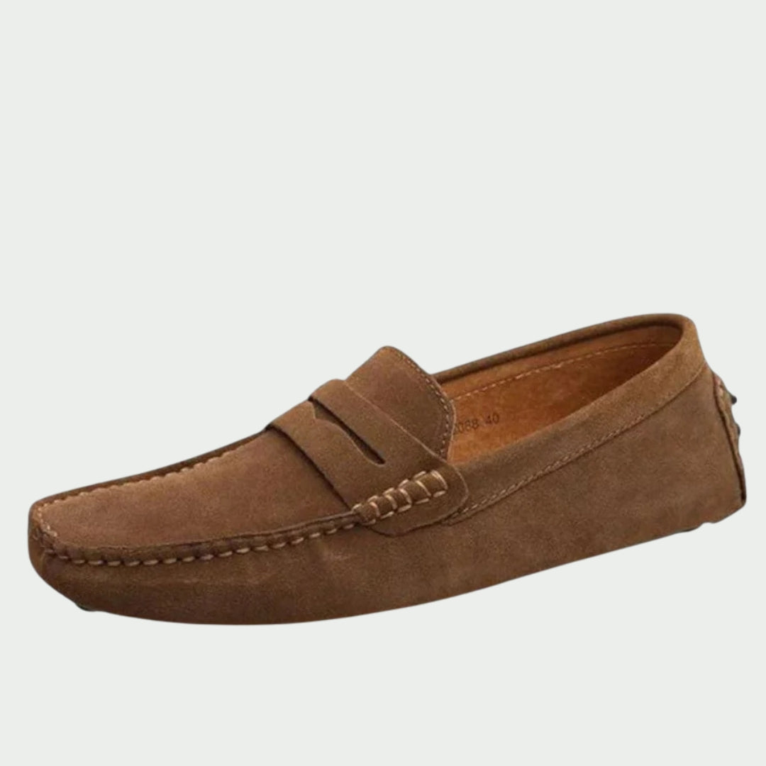 Siyaje | Mocassins en cuir suédé faits main