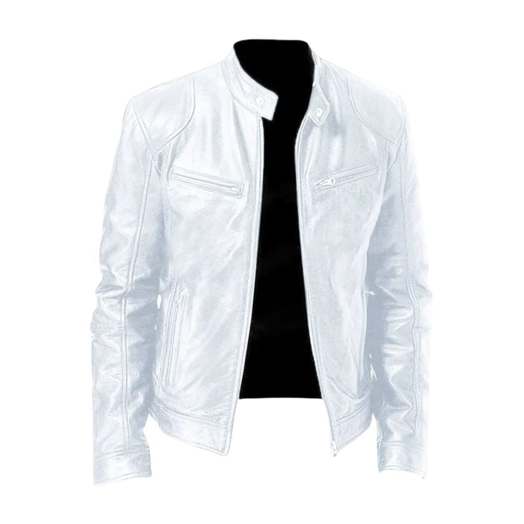 Siyaje | Veste décontractée en cuir