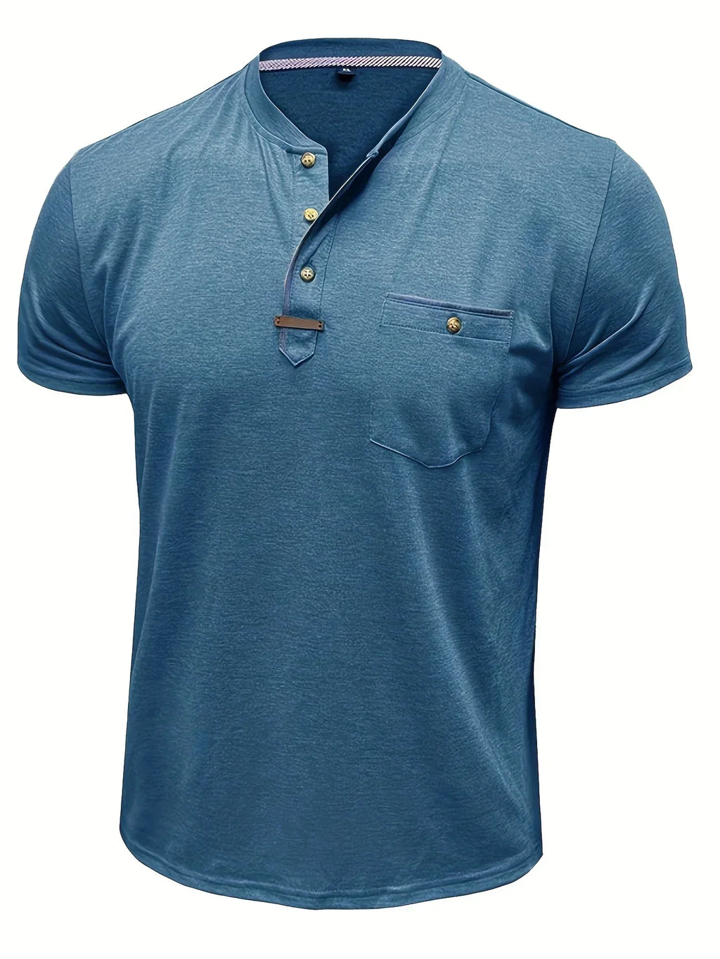 Siyaje | T-shirt col rond élégant avec poche