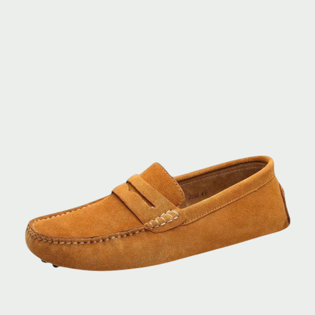 Siyaje | Mocassins en cuir suédé faits main