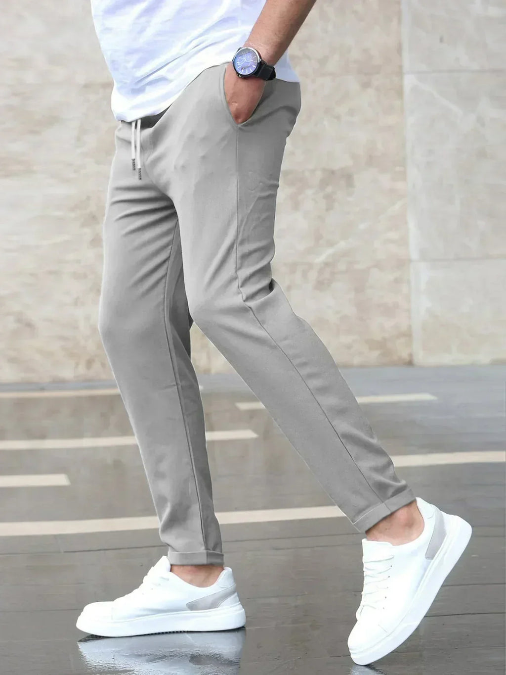 Siyaje | Pantalon élastique de haute qualité