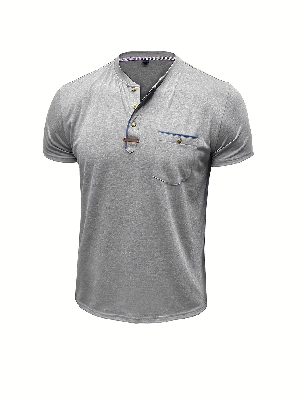 Siyaje | T-shirt col rond élégant avec poche