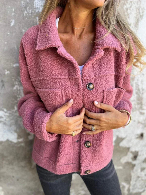 Julie - Veste courte à revers