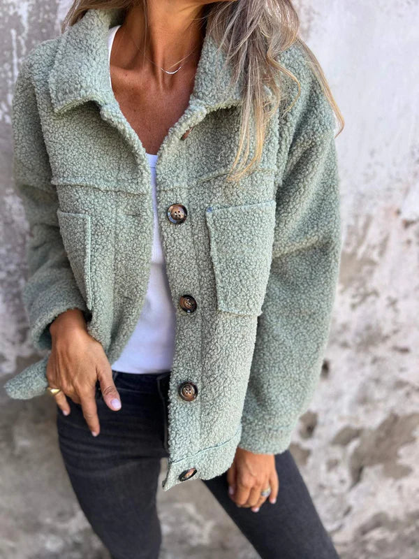 Julie - Veste courte à revers