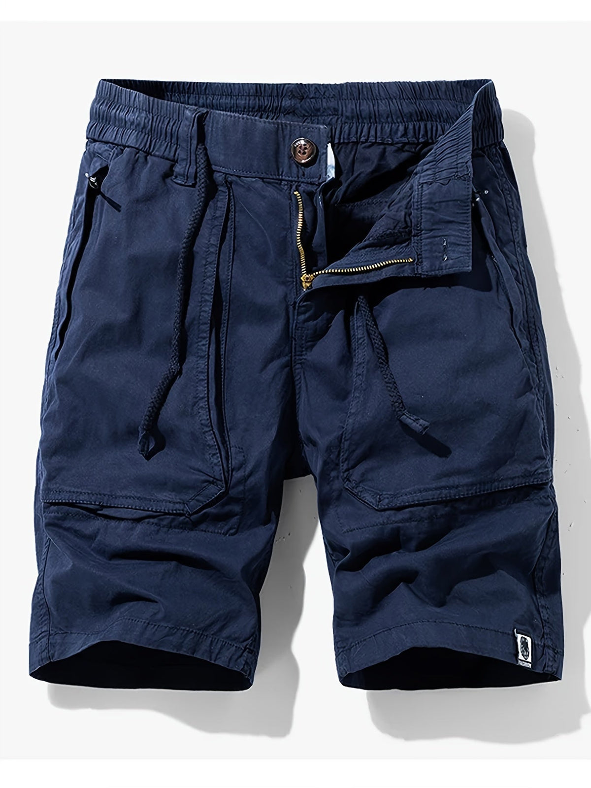 Siyaje | Pantalon court en coton premium avec poches