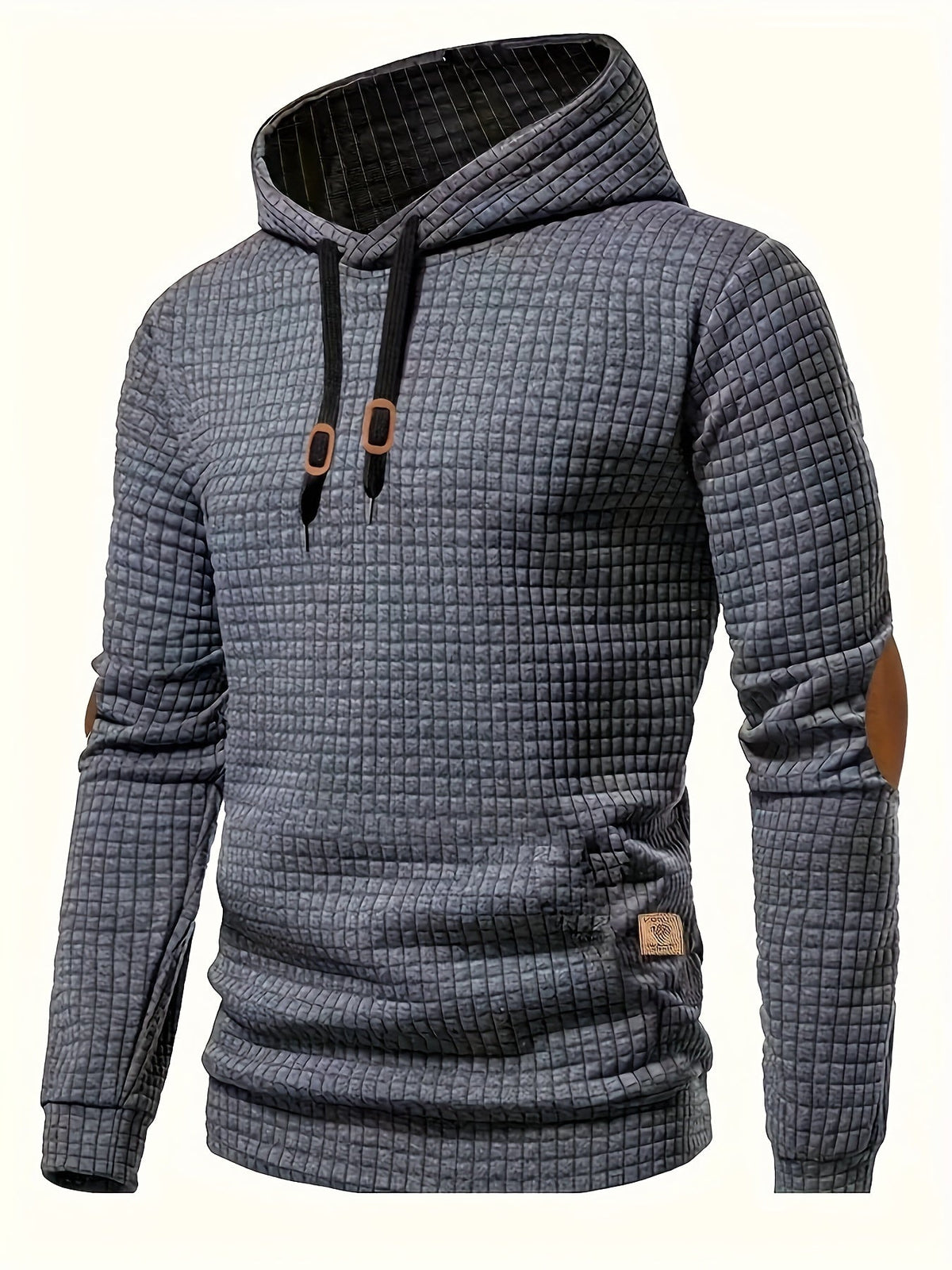 Siyaje | Sweat à capuche à carreaux pour homme