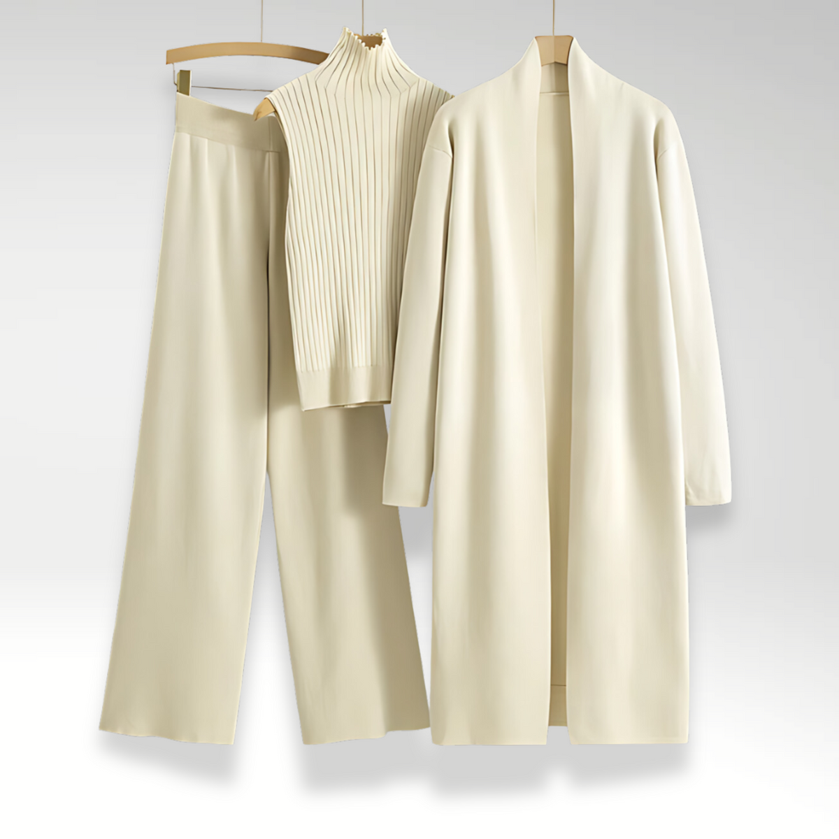 Siyaje | Ensemble trois pièces en maille Luxe