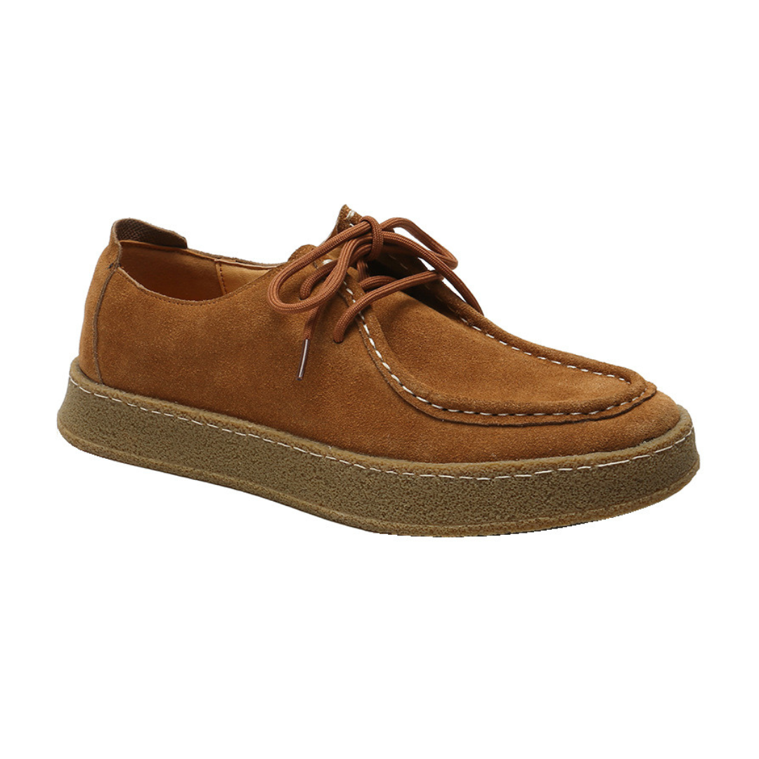Siyaje | Chaussures de ville en daim haut de gamme
