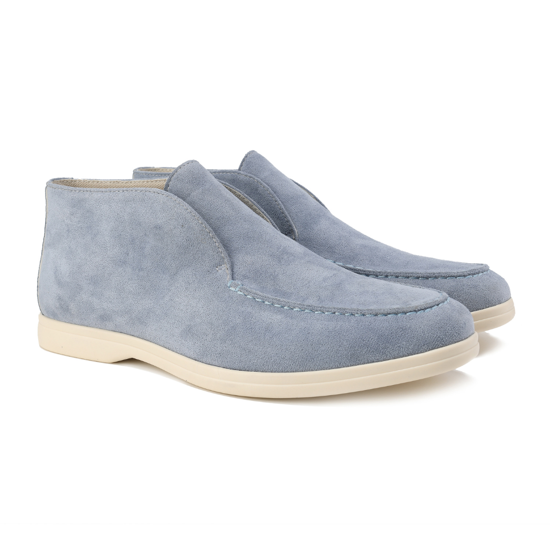 Siyaje | Mocassins hauts en daim