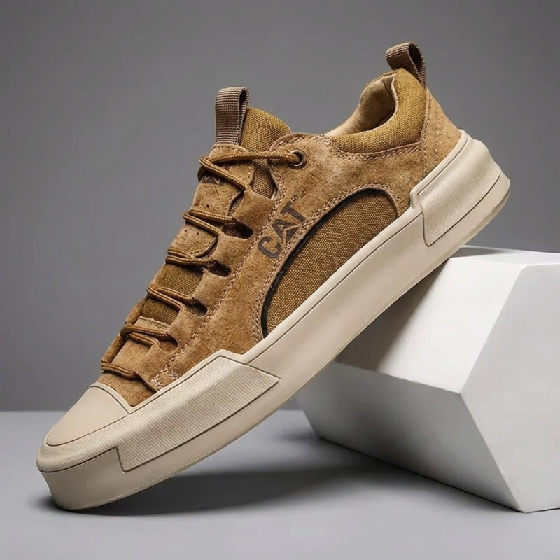 Siyaje | Chaussures en toile avec lacets en daim pour un usage quotidien