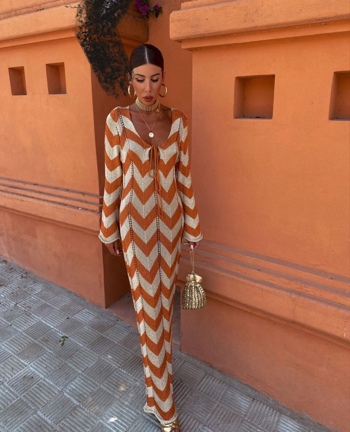 Siyaje | Robe longue en fil