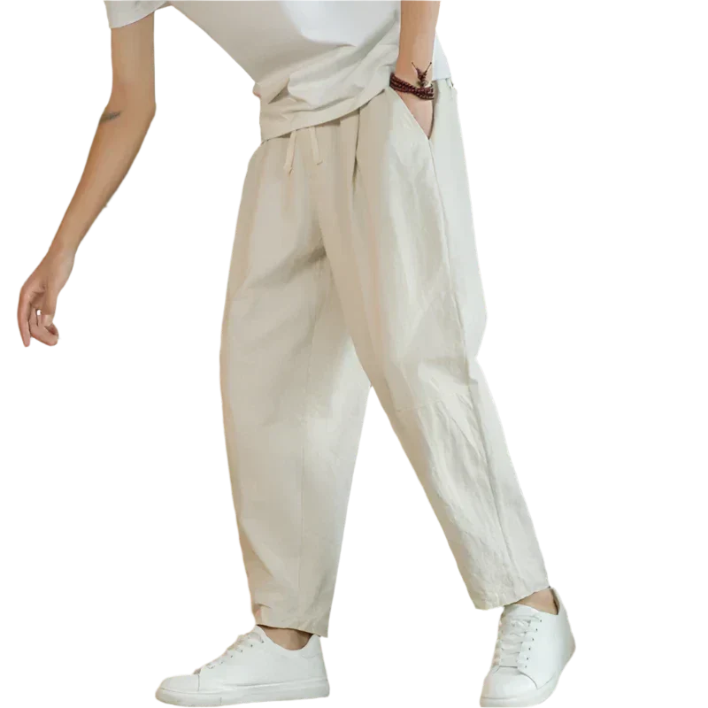 Siyaje | Pantalon en coton Cancún