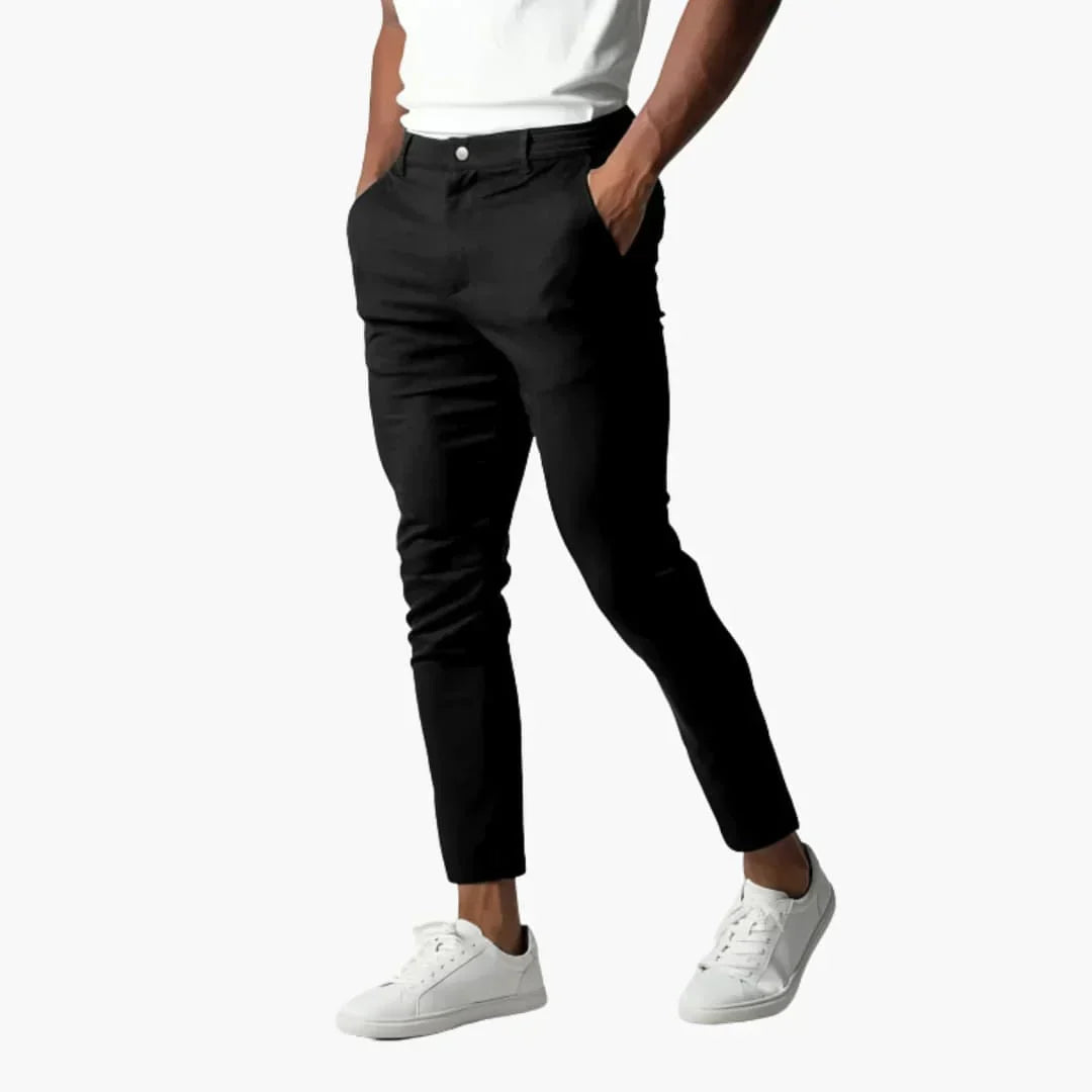 Siyaje | Pantalon élégant à taille élastique