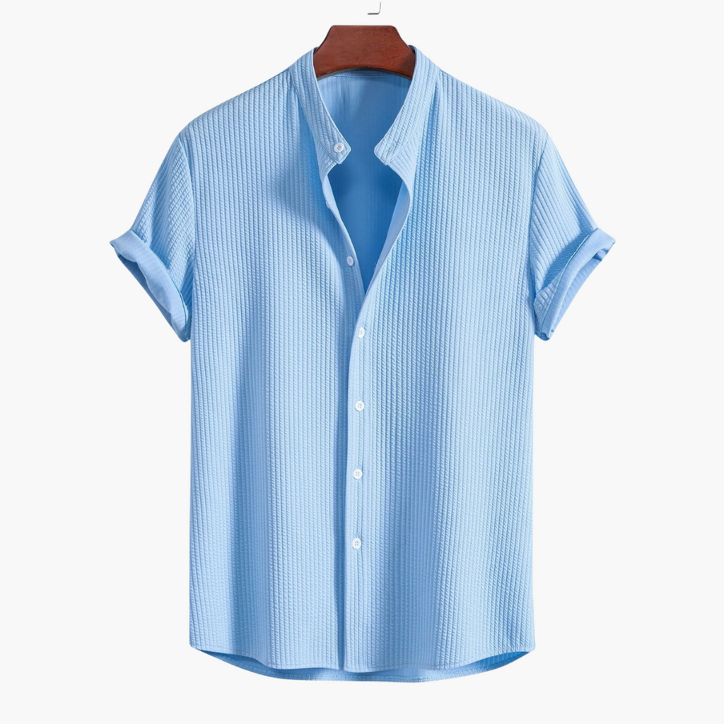 Siyaje | Chemise à col montant pour homme