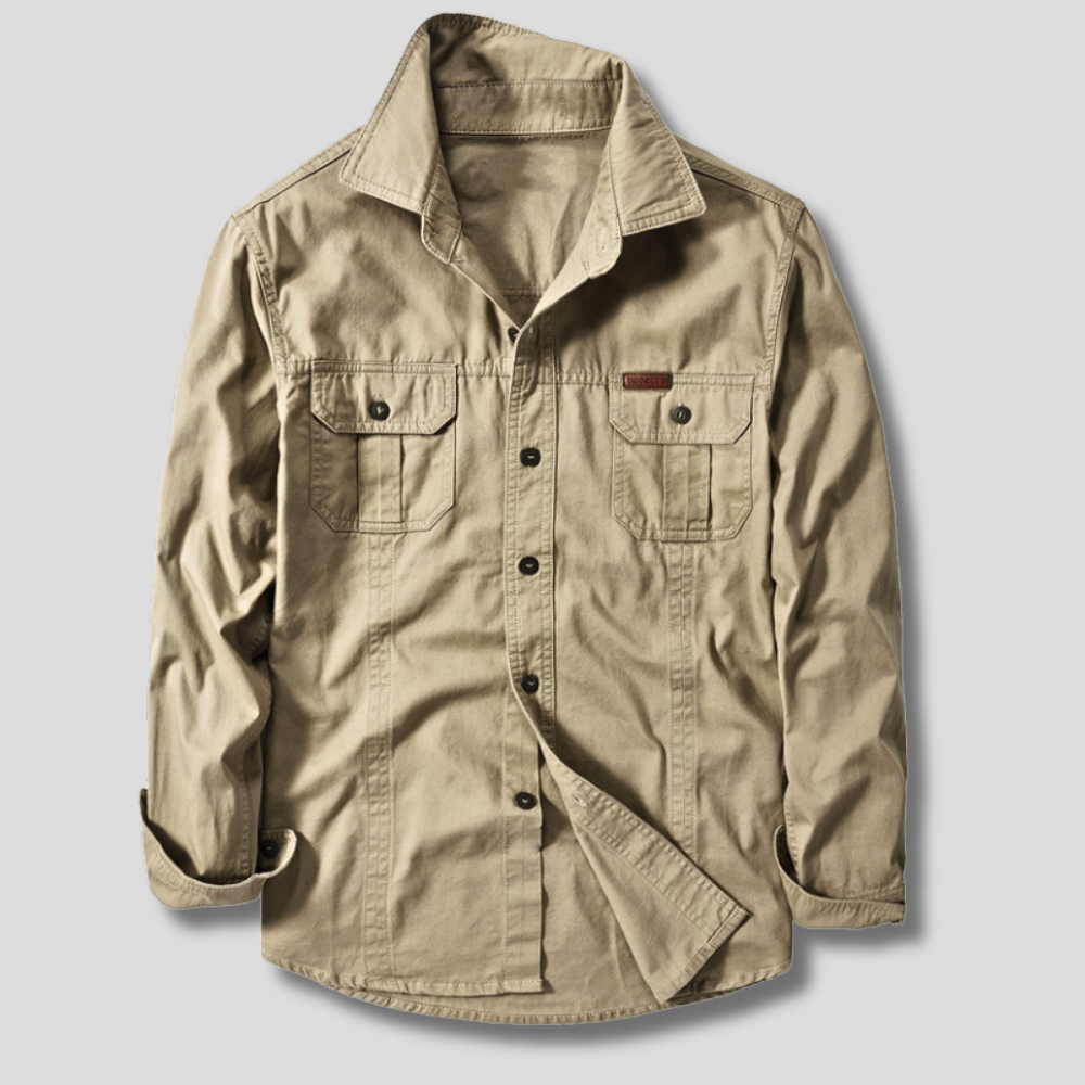 Siyaje | Chemise cargo au style moderne