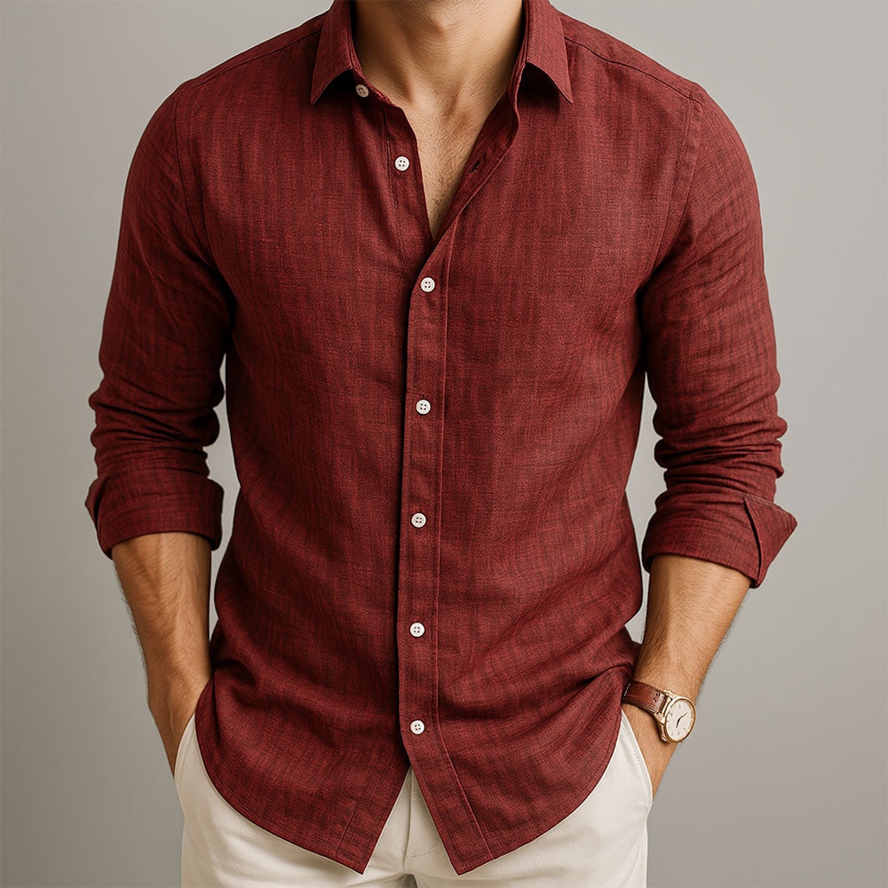 Siyaje | Chemise en lin essentielle – Édition spéciale