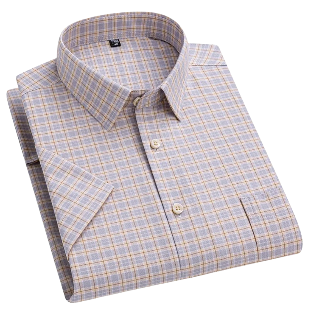 Siyaje | Chemise en coton à manches courtes