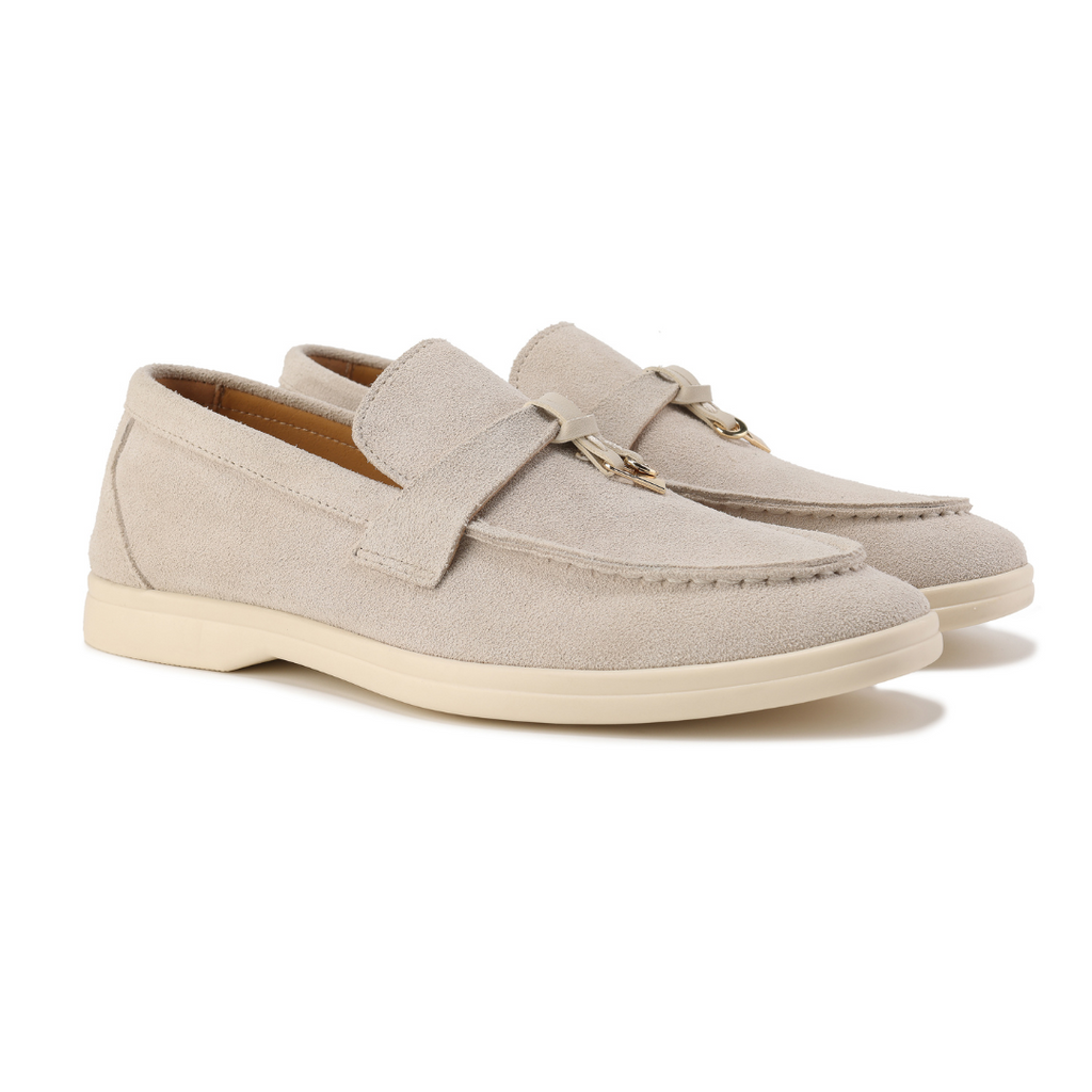 Siyaje | Mocassins en daim Old Money