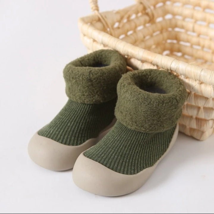 Chaussures pour tout-petits à semelle souple | Chaussures d'hiver chaudes pour bébés et enfants en bas âge