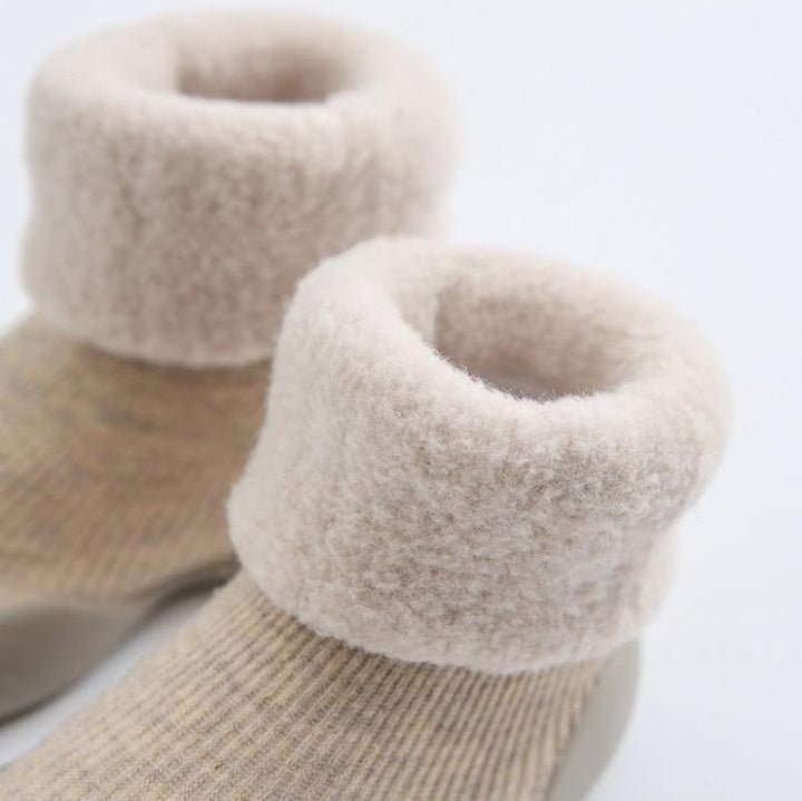 Chaussures pour tout-petits à semelle souple | Chaussures d'hiver chaudes pour bébés et enfants en bas âge