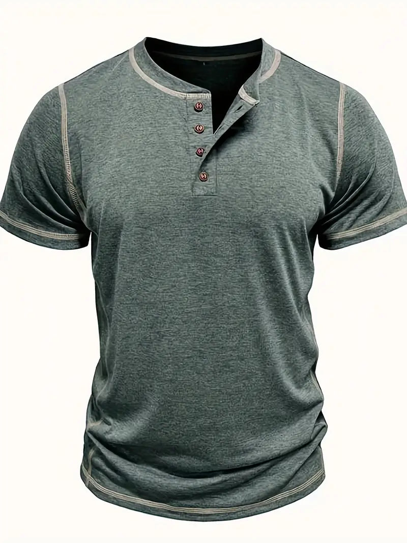 Siyaje | T-shirt à manches courtes boutonné