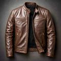 Siyaje | Veste vintage en cuir