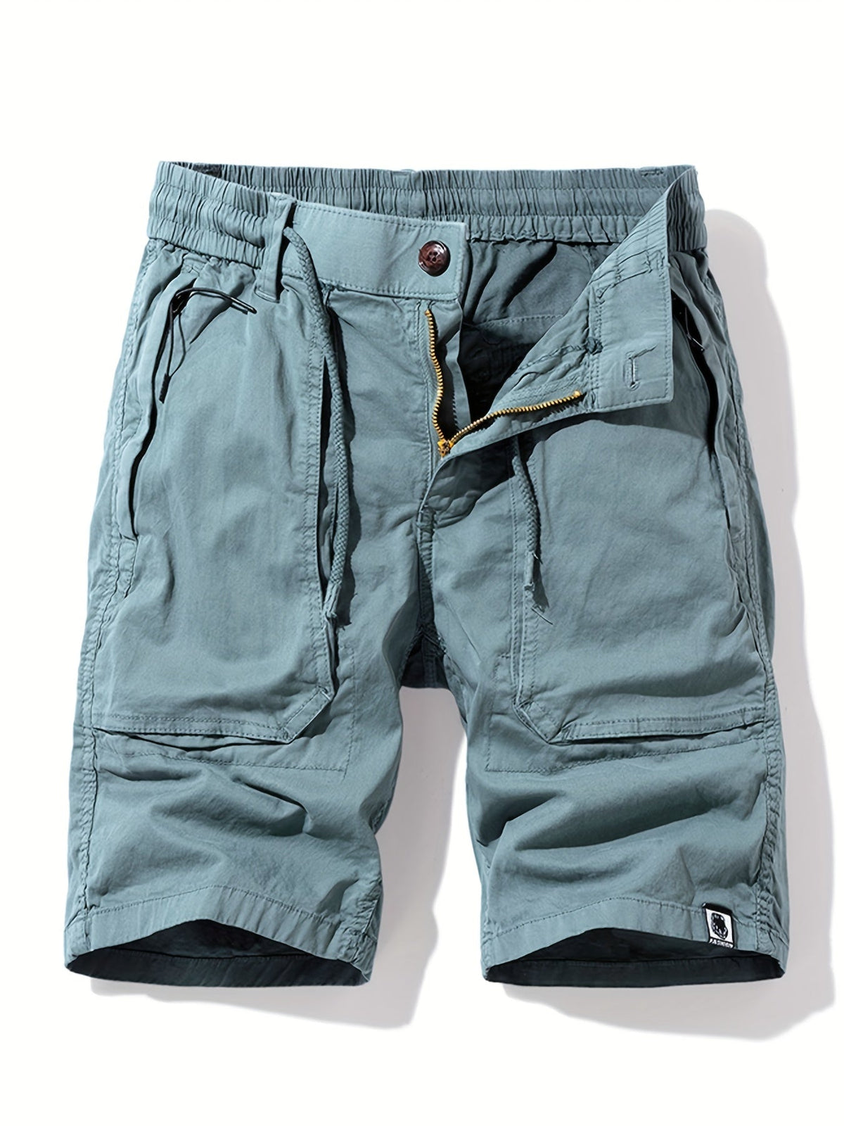 Siyaje | Pantalon court en coton premium avec poches