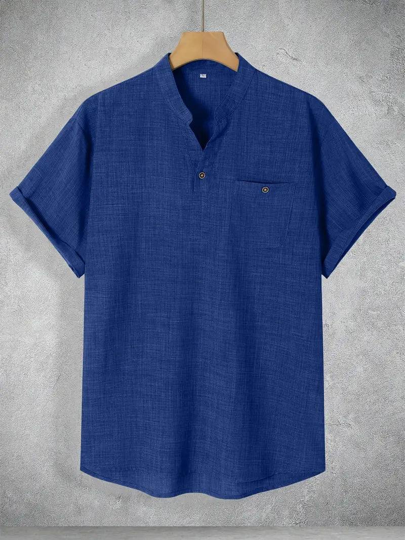 Siyaje | Chemise à manches courtes avec poche poitrine
