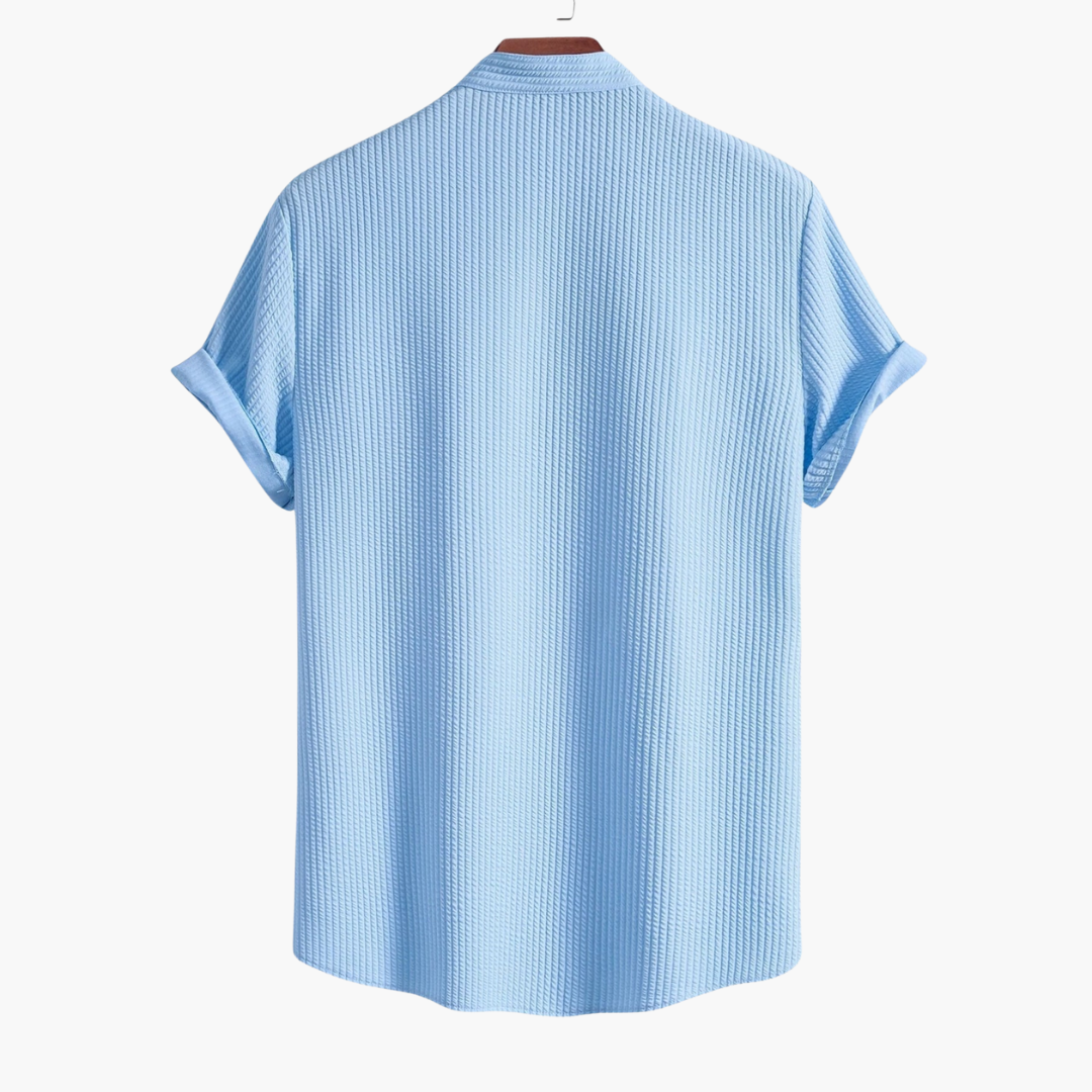Siyaje | Chemise à col montant pour homme